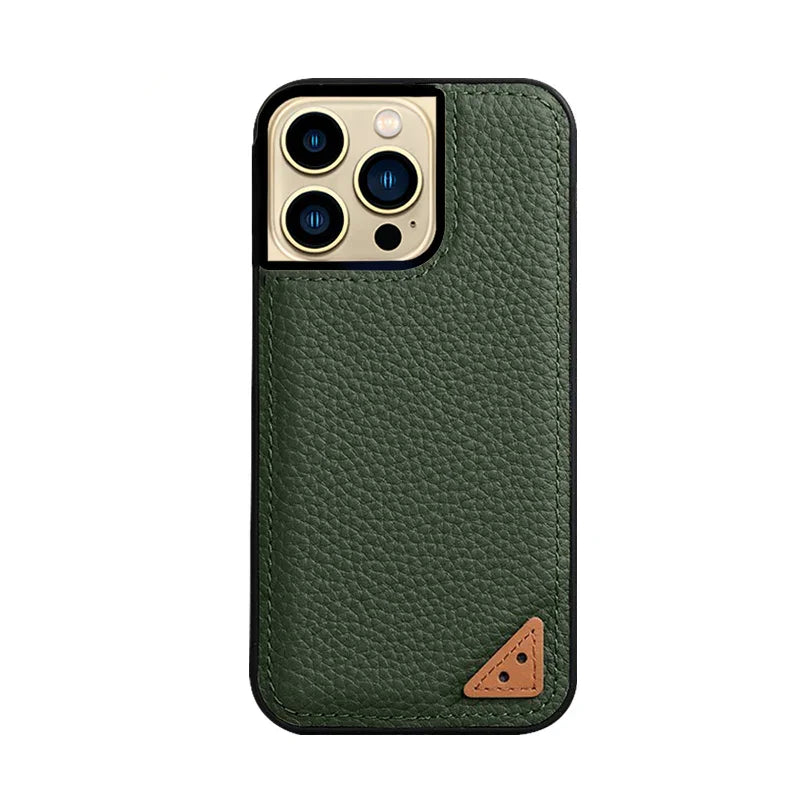 Melkco iPhone 13 Pro Max Ingenuity Series Premium Leather Cover - Green - Tashqila Melkco iPhone 13 Pro Max Ingenuity Series Premium Leather Cover - Green - Tashqila